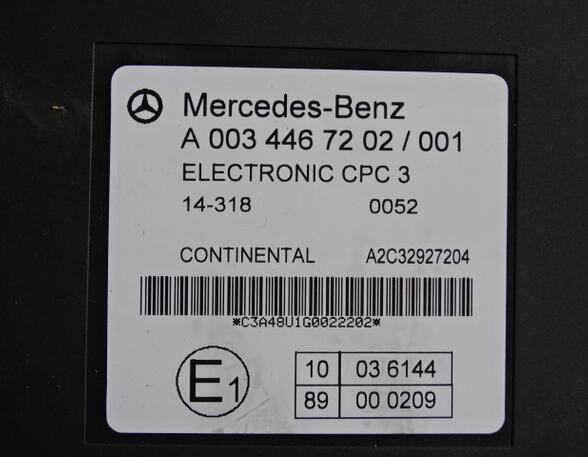 Control Unit Brake / Driving Dynamics for Mercedes-Benz Actros MP 4 A0034467202 CPC3 CPC 3 ECU