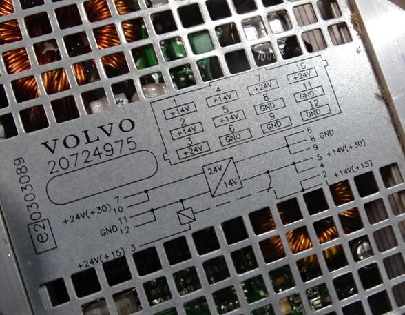 Steuergerät für Volvo F 10 Volvo 20724975 Spannungswandler Converter