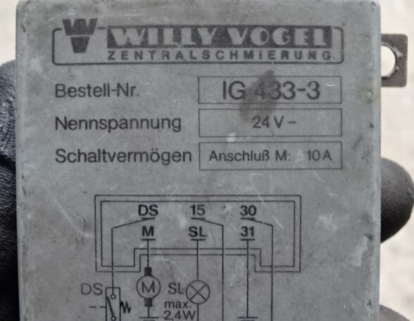 Controller for MAN F 90 Willy Vogel IG433-3 Modul Zentralschmierung