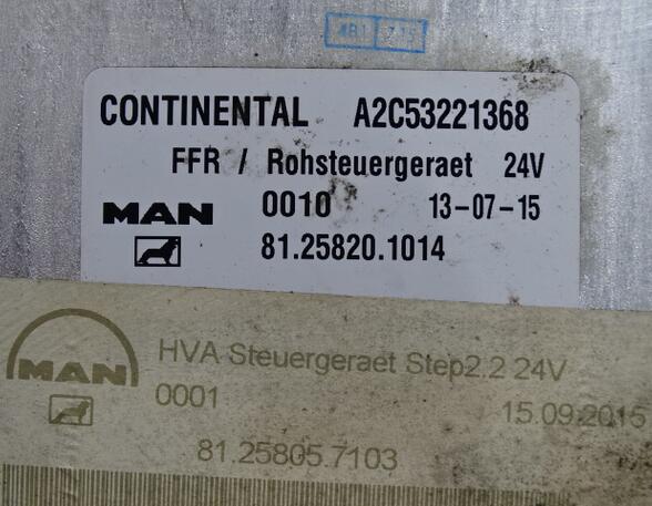 Regeleenheid voor MAN TGX 81258201014 FFR 81258057103 Continental A2C53221368