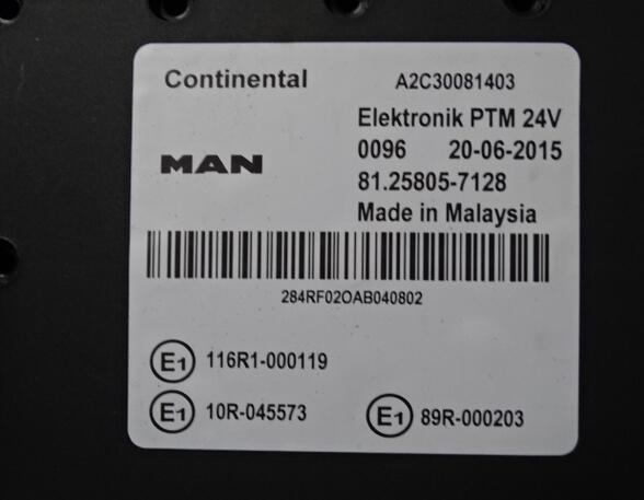 Regeleenheid voor MAN TGX 81258057128 Elektronik PTM 24V