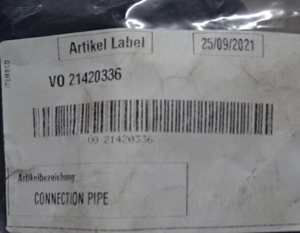 Coolant Tube Volvo FE 21420336 Volvo Penta TAD1641GE 20823005