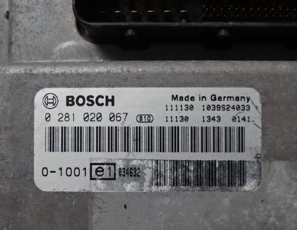 Engine Management Control Unit for MAN TGX Bosch 0281020067 ECU MAN D2676LF07 Euro 5 480 PS