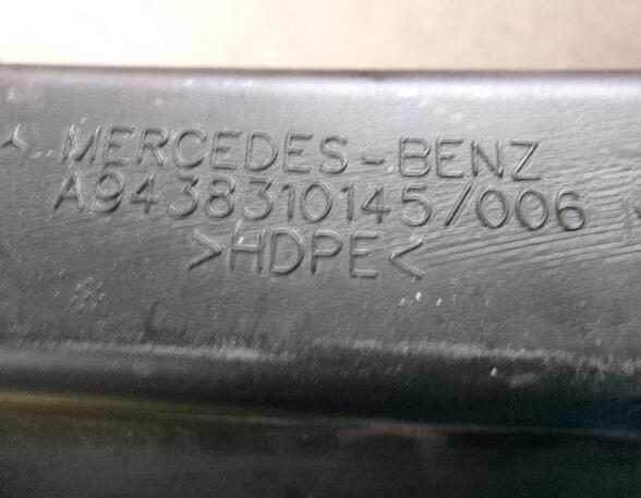 Heizungskanal (Warmluftkanal) Mercedes-Benz Actros MP2 A9438310145