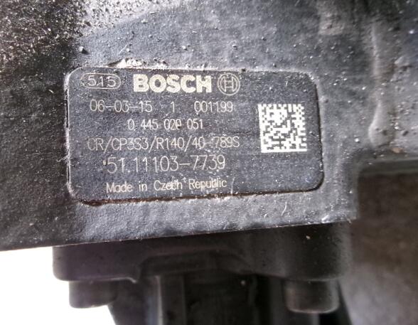 High Pressure Pump for MAN TGX 51111037739 Bosch 0445020051