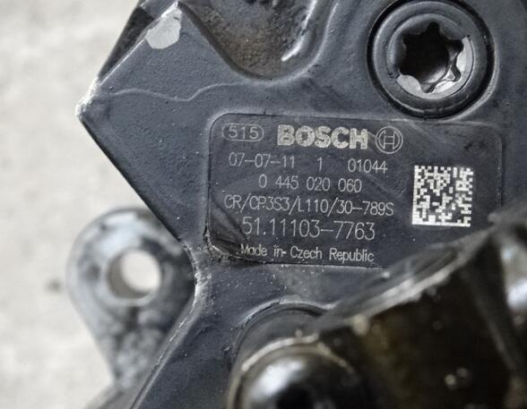 High Pressure Pump MAN TGL D0834 Bosch 0445020060 MAN 51111037763