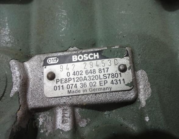 Injection Pump Mercedes-Benz SK OM442LA OM 442 Bosch 0402648817 PE8P120A320LS7801