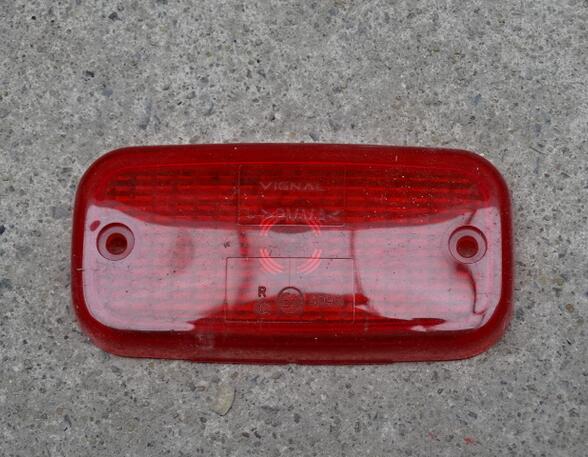 Marker Light for Iveco EuroCargo Vignal 4090 Scheibe Positionsleuchte rot 110x55x34