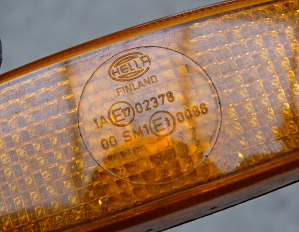 Marker Light for Mercedes-Benz AXOR 2 Hella 02378 Hella 2PS006717031 Seitenmarkierungsleuchte