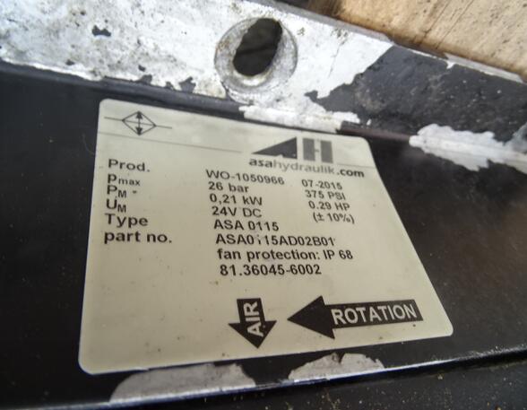 Oliekoeler voor MAN TGX Hydrodrive 81360456002 Hydrauliktank 81360495003