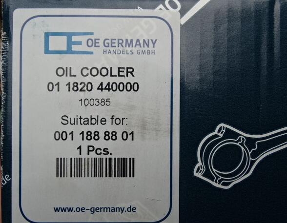 Ölkühler für Mercedes-Benz MK OE 011820440000 A0011888801 A0011888901