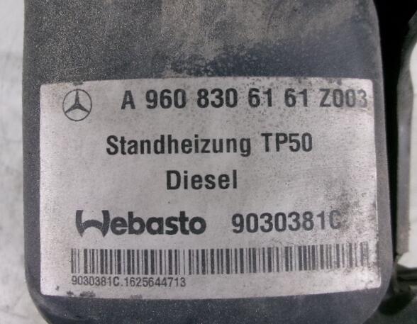 Standkachel voor Mercedes-Benz Actros MP 4 A9608306161 Webasto 9030381C Thermo Pro 50