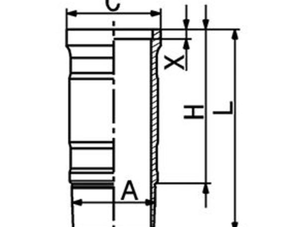 Piston for Mercedes-Benz Actros MP 4 Zylinderlaufbuchse A4700110310 OM470 Euro6