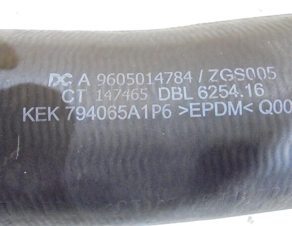 Radiator Hose Mercedes-Benz Actros MP 4 A9605014784 Kuehlrohr