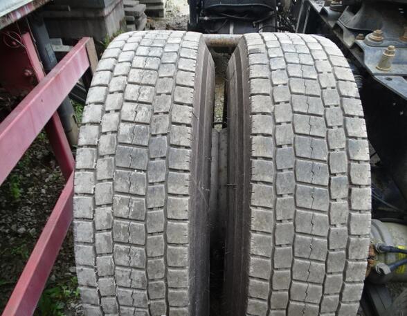 Achterwiel voor MAN TGX Fullrun TB755D 315/80R22,5 Stahlfelge Reifen Hinterachse