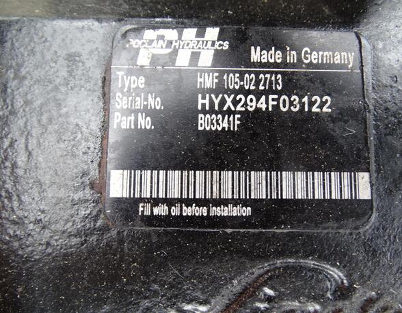 Ride Height Control Hydraulic Pump for MAN TGX Hydrodrive 81675016098 Poclain HMF 10502713 B03341F