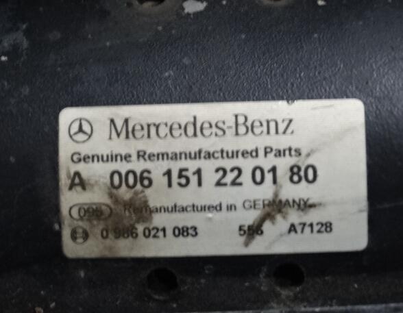 Anlasser (Starter) für Mercedes-Benz ATEGO A006151220180 Bosch 0986021083 24V 4,0 kW