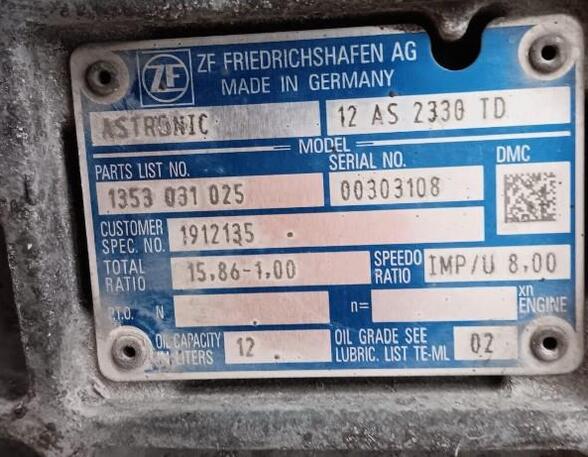 Gearbox Seal for DAF XF