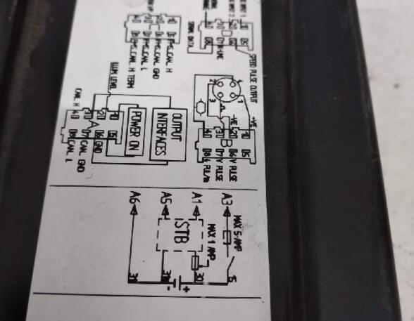 Tachograph for MAN