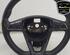 Steering Wheel SEAT ARONA (KJ7, KJP), SEAT TOLEDO IV (KG3), SEAT IBIZA V (KJ1, KJG), SEAT LEON (5F1)