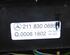 Heating & Ventilation Control Assembly MERCEDES-BENZ E-Klasse (W211)