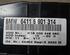 Air Conditioning Control Unit BMW 7 (E38) 64116901314 Klimatronic