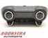 Heating & Ventilation Control Assembly KIA Picanto (JA), KIA Picanto (TA)