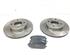 Brake Discs Pads Set HYUNDAI i10 (PA)