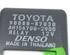 365508 Relais TOYOTA Auris (E15) 90080-87030