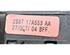 Switch for wiper FORD Fiesta V (JD, JH)