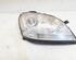 Headlight MERCEDES-BENZ M-CLASS (W164)