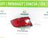 Combination Rearlight RENAULT Captur I (H5, J5), RENAULT Clio IV (BH), RENAULT Clio III (BR0/1, CR0/1)