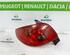 Combination Rearlight PEUGEOT 206 Hatchback (2A/C), PEUGEOT 206 Saloon, PEUGEOT 206 SW (2E/K)