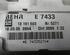 Heating & Ventilation Control Assembly OPEL Meriva (--)