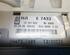 Heating & Ventilation Control Assembly OPEL Meriva (--)